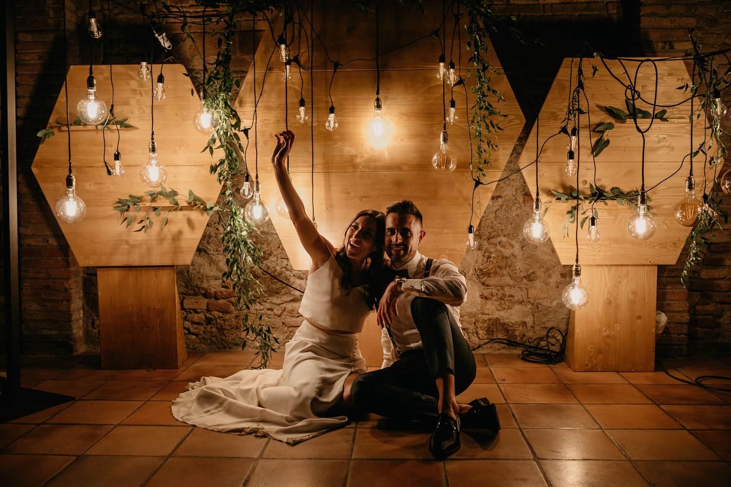 fotografía de boda natural