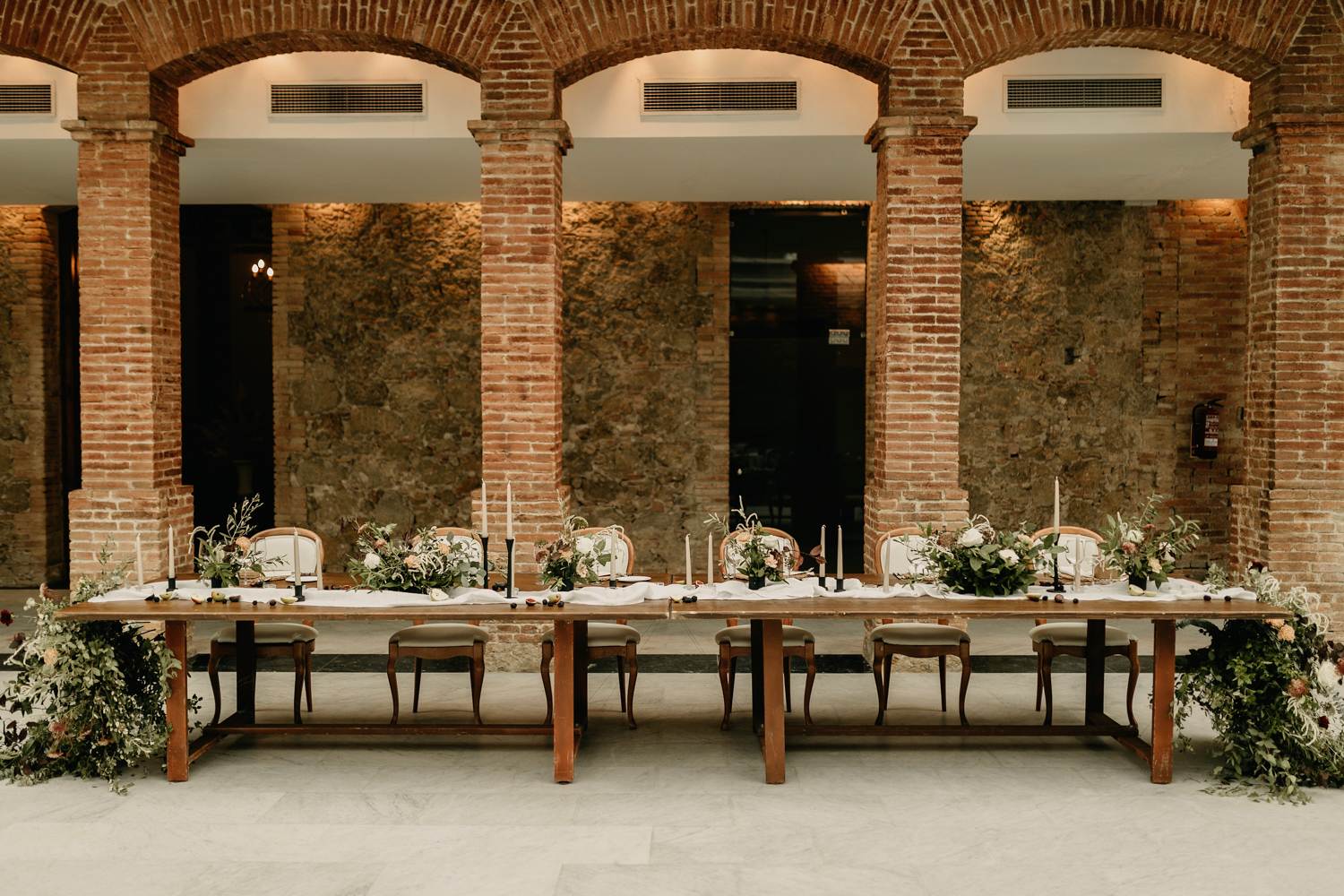 mesa nupcial boda barcelona